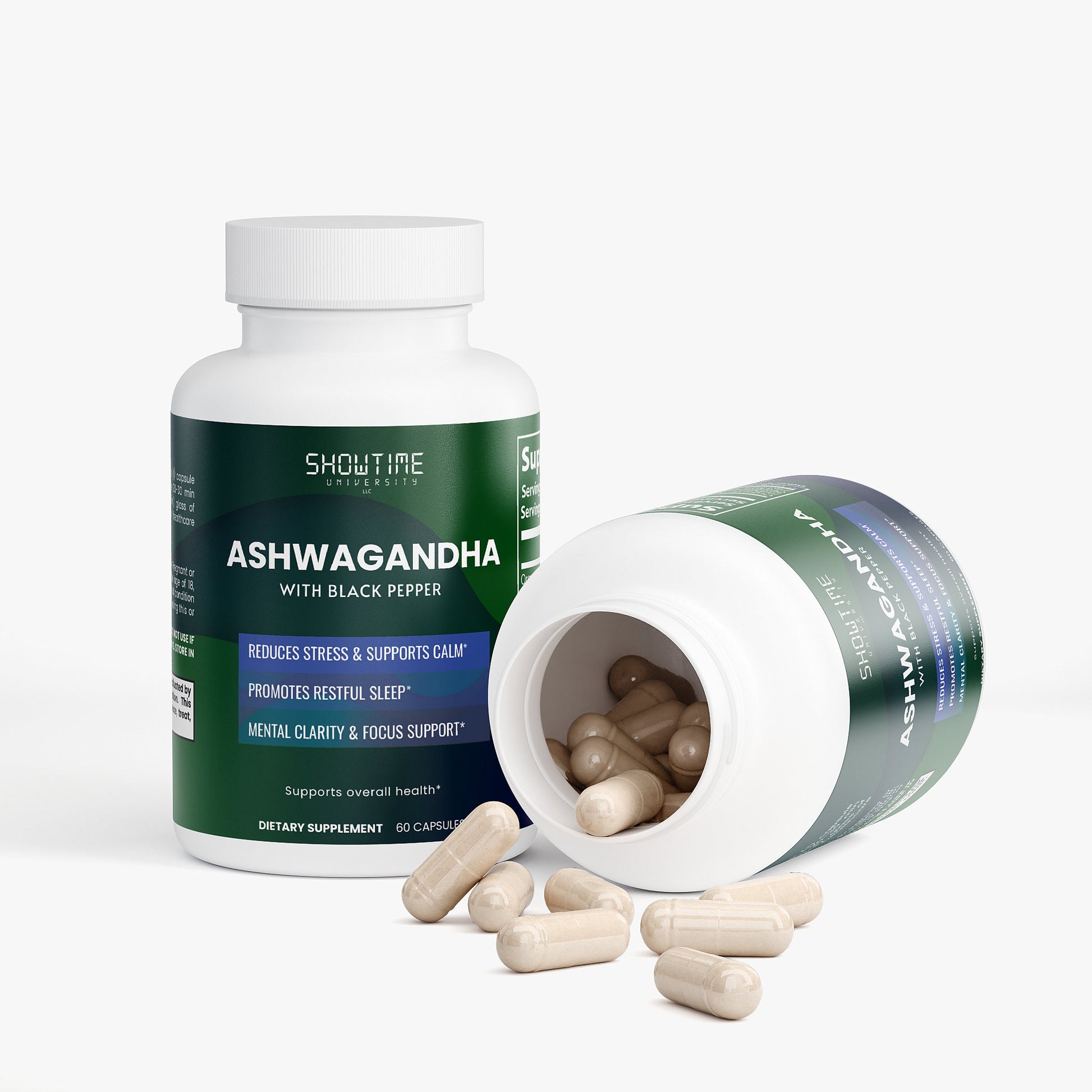 Organic Ashwagandha – 60 Capsules