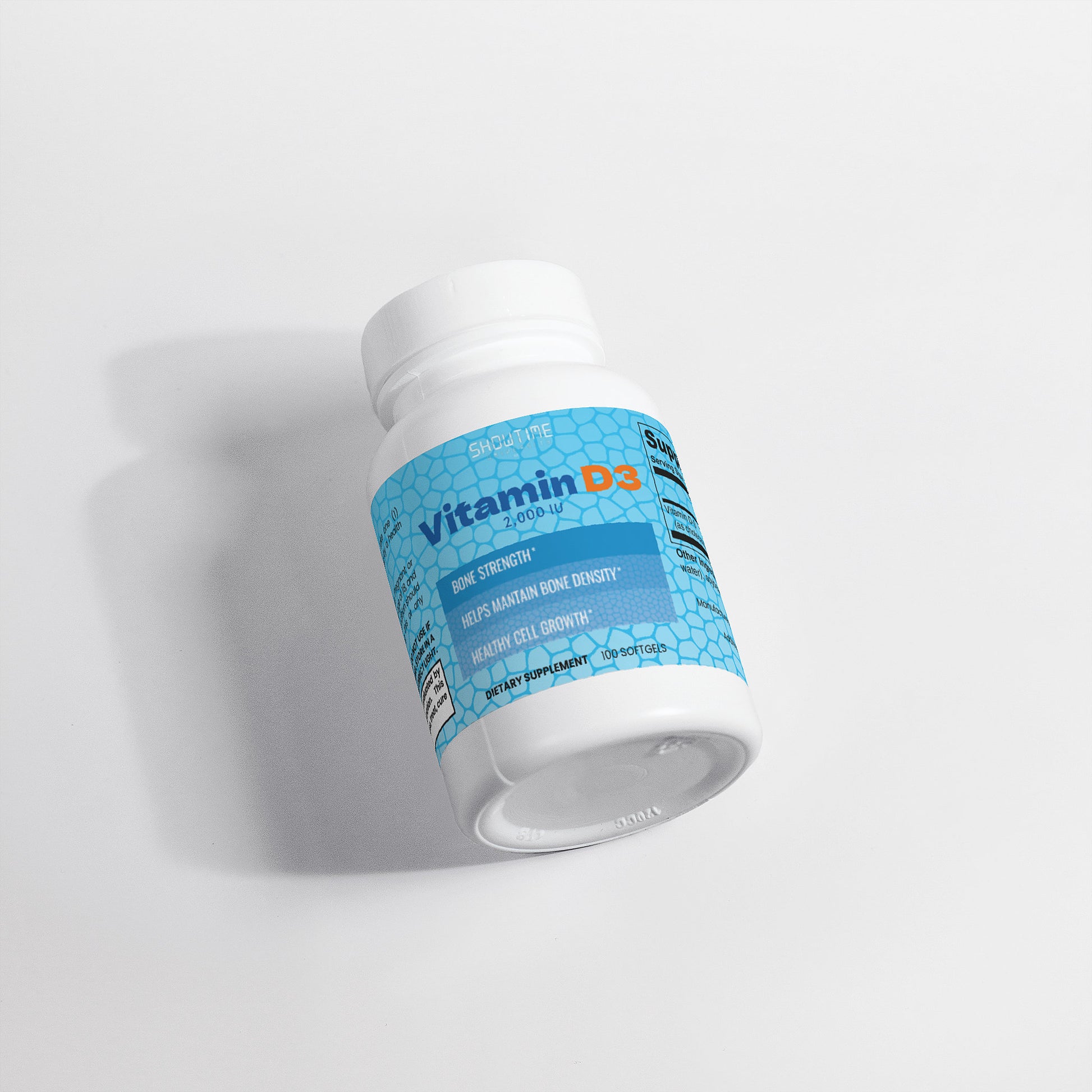Vitamin D3 2,000 IU – 100 Softgels