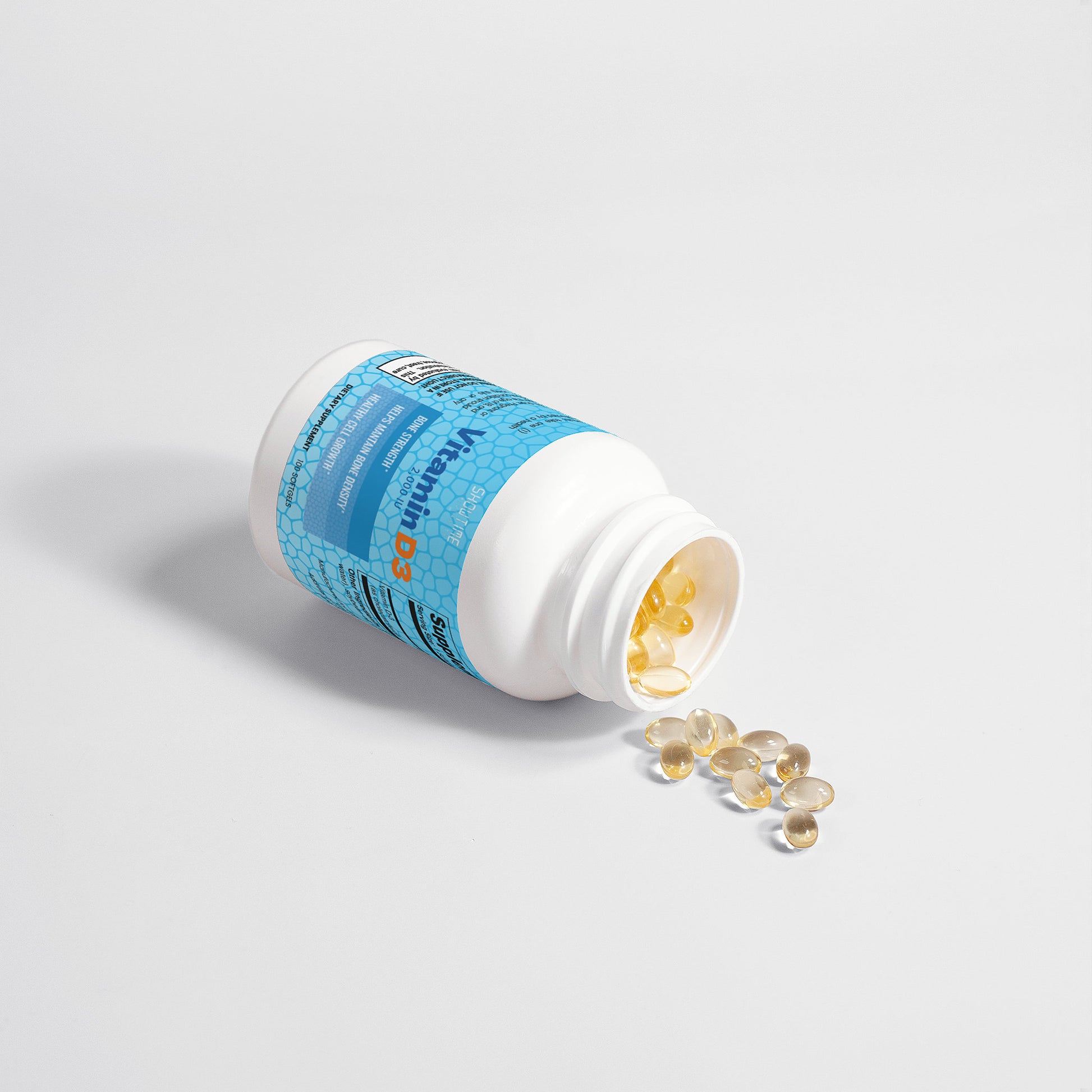 Vitamin D3 2,000 IU – 100 Softgels