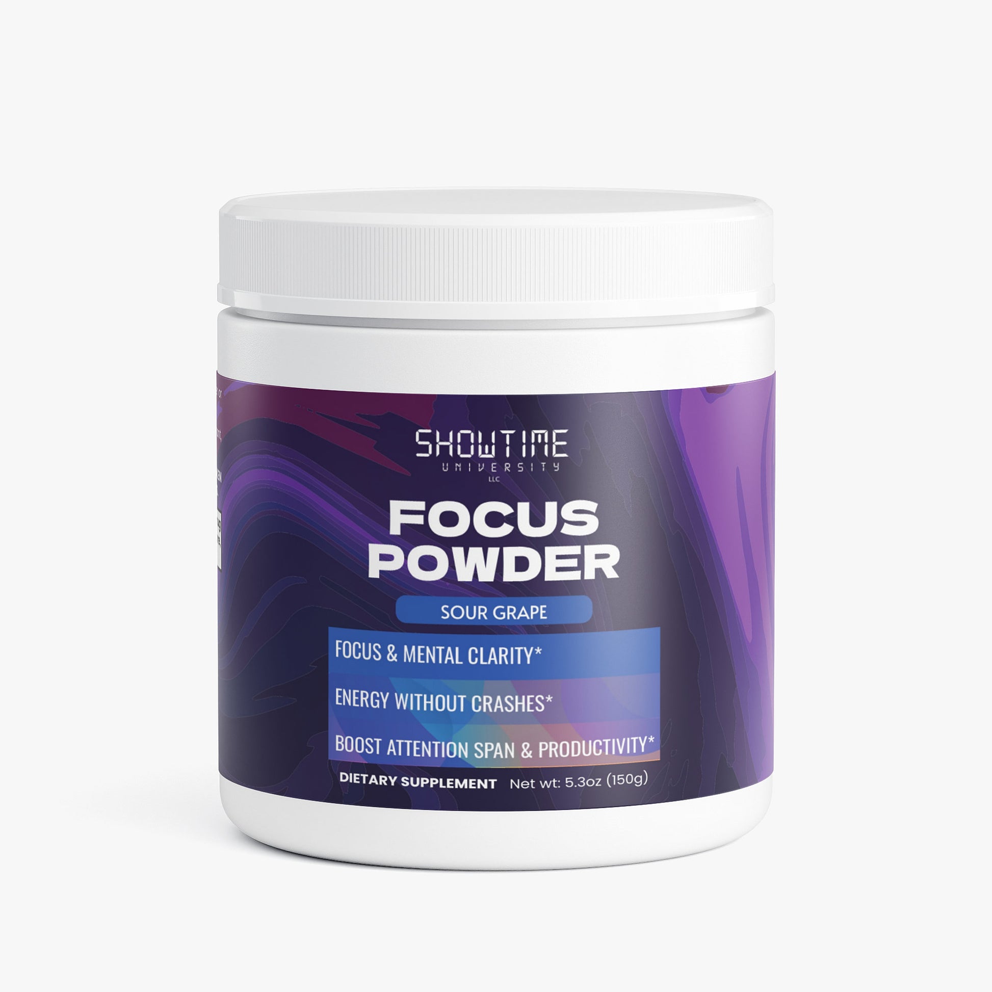 Focus Powder – Sour Grape – 5.82 oz (165 g)