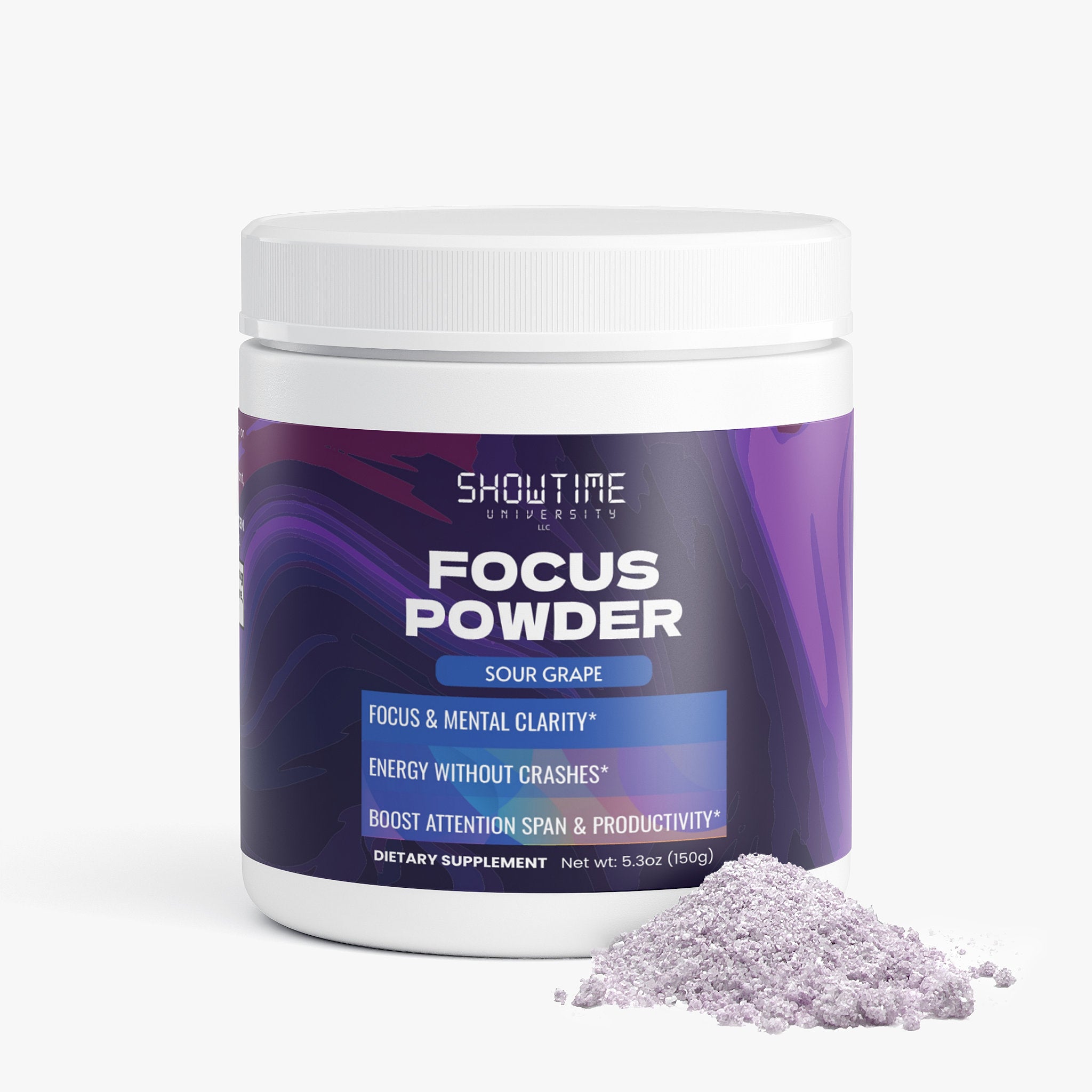 Focus Powder – Sour Grape – 5.82 oz (165 g)