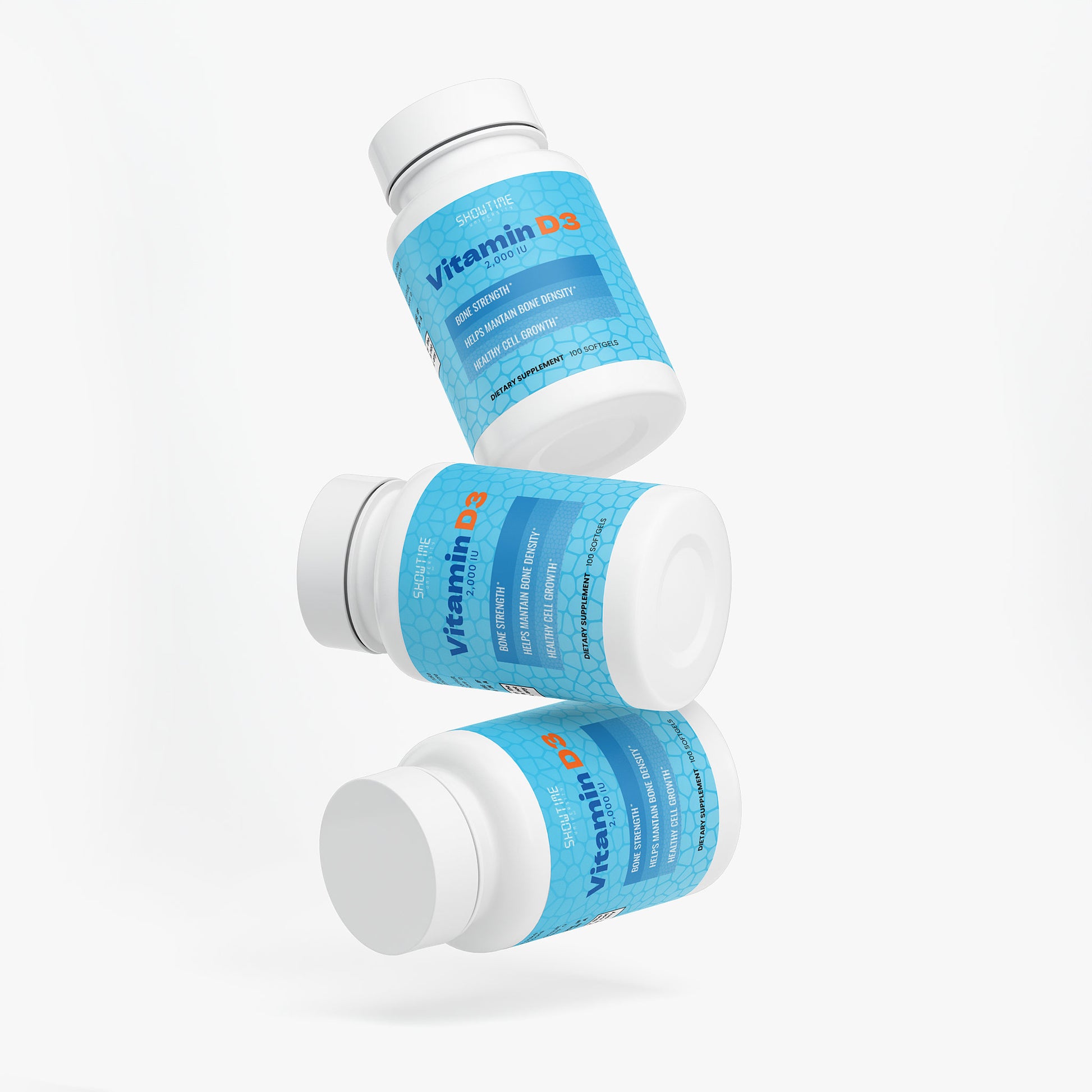 Vitamin D3 2,000 IU – 100 Softgels