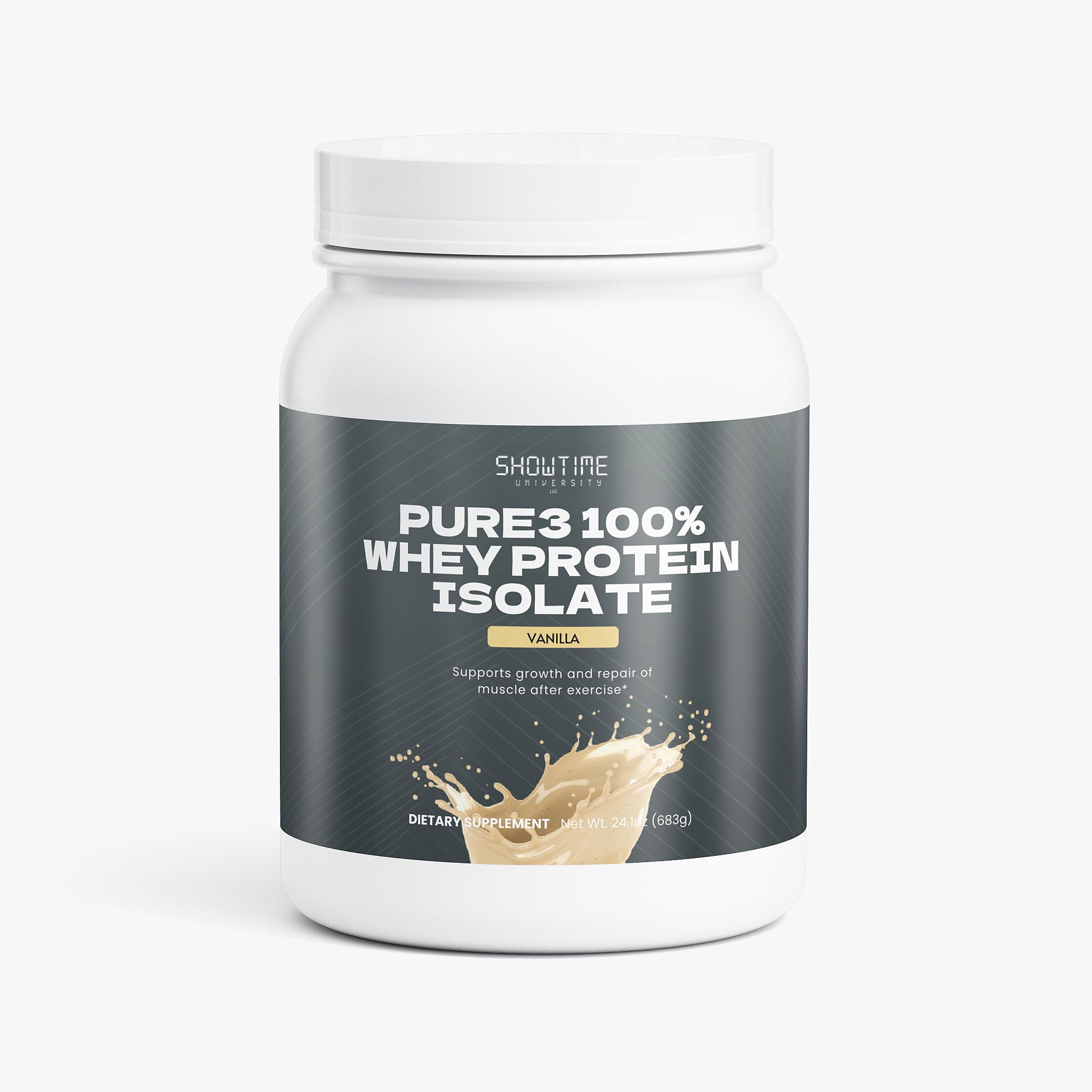 Pure3 100% Whey Protein Isolate (Vanilla)