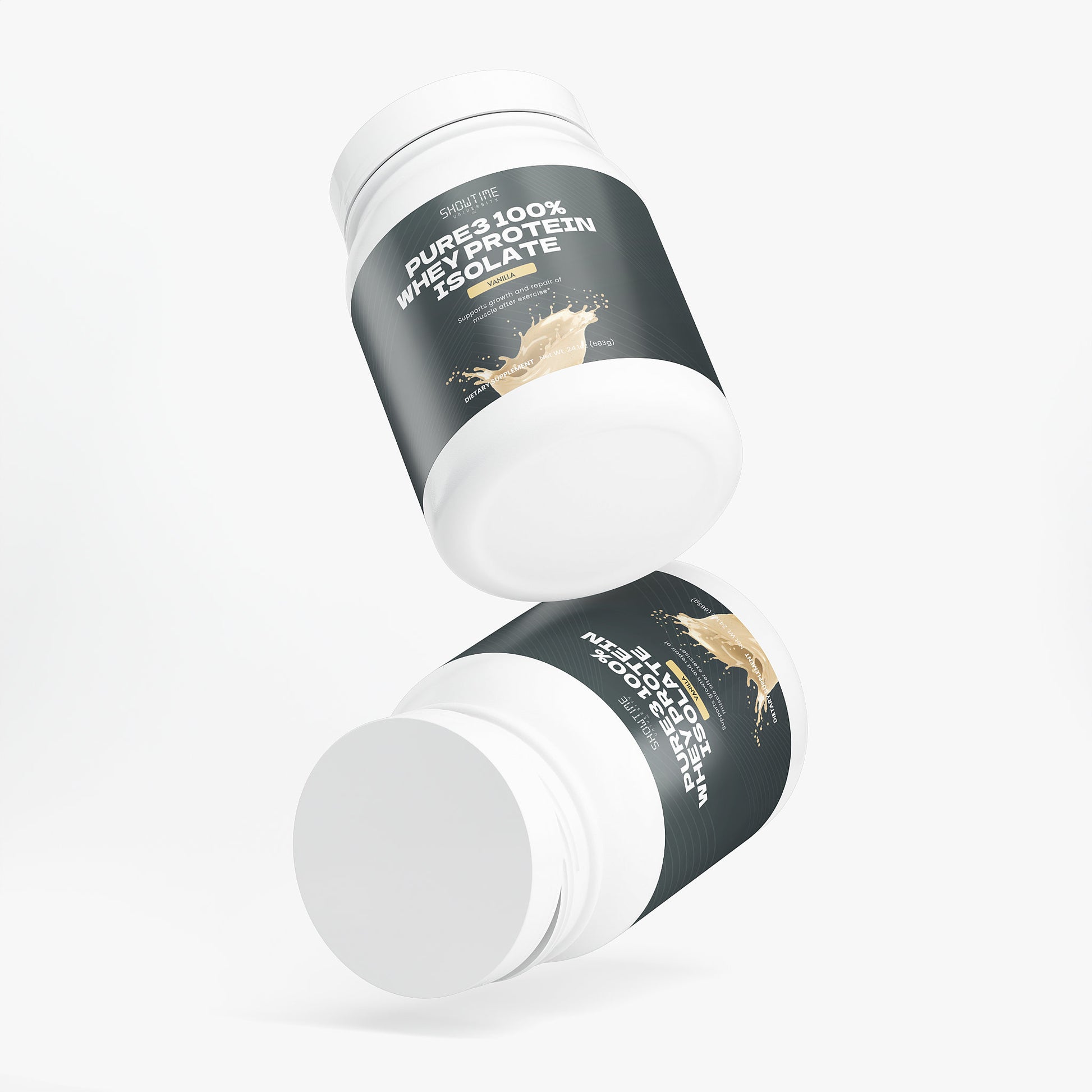 Pure3 100% Whey Protein Isolate (Vanilla)