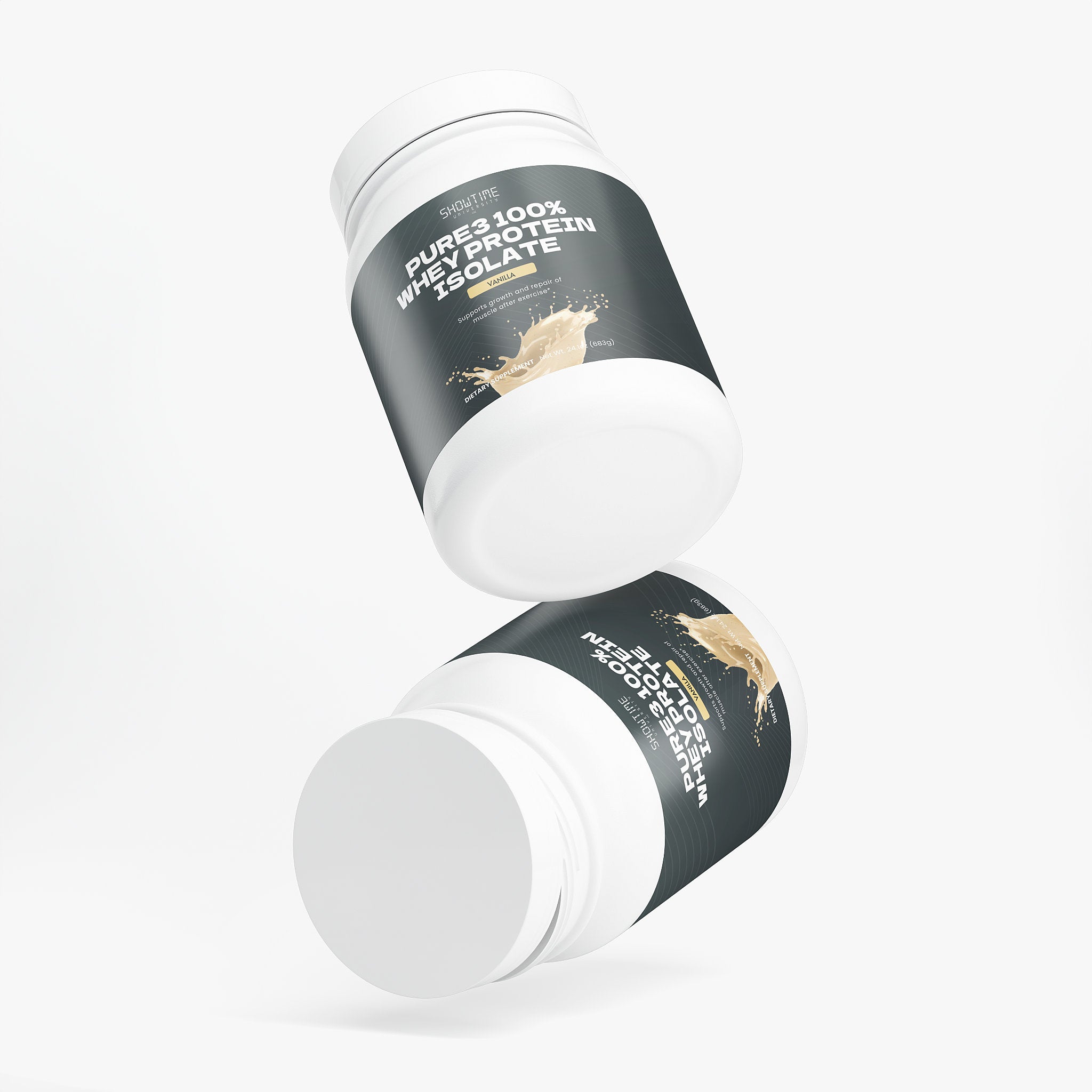 Pure3 100% Whey Protein Isolate (Vanilla)