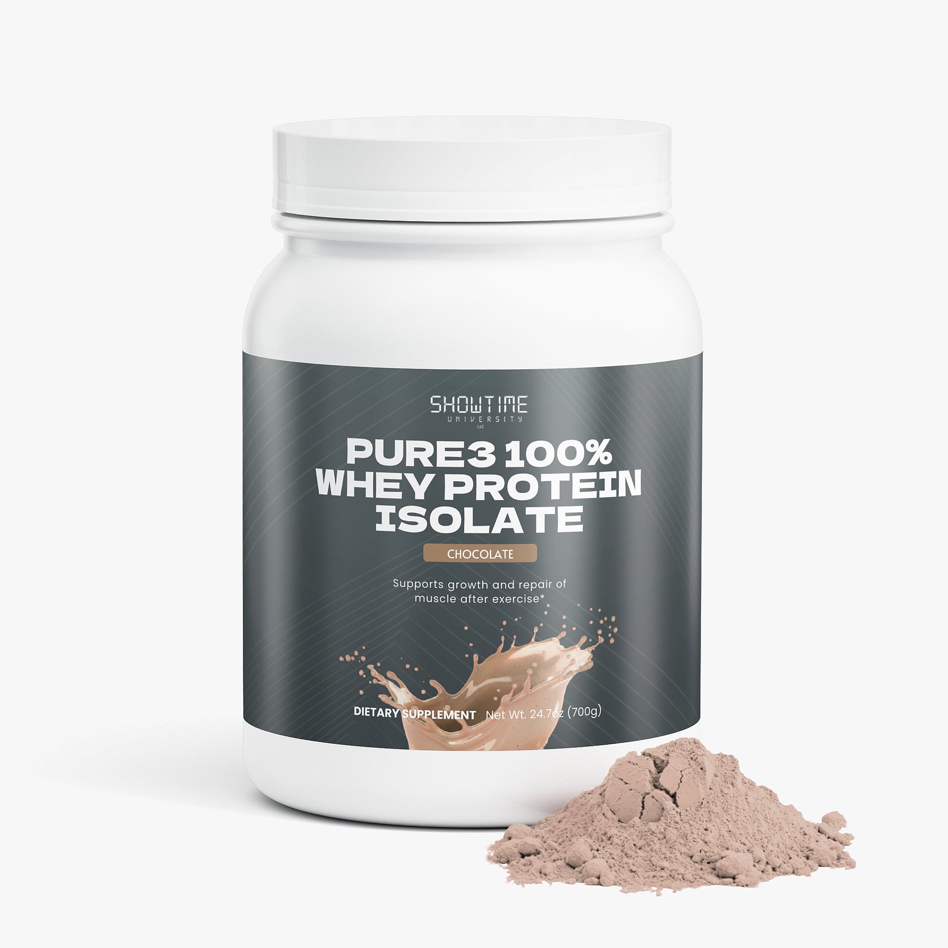 Pure3 100% Whey Protein Isolate – Chocolate (700