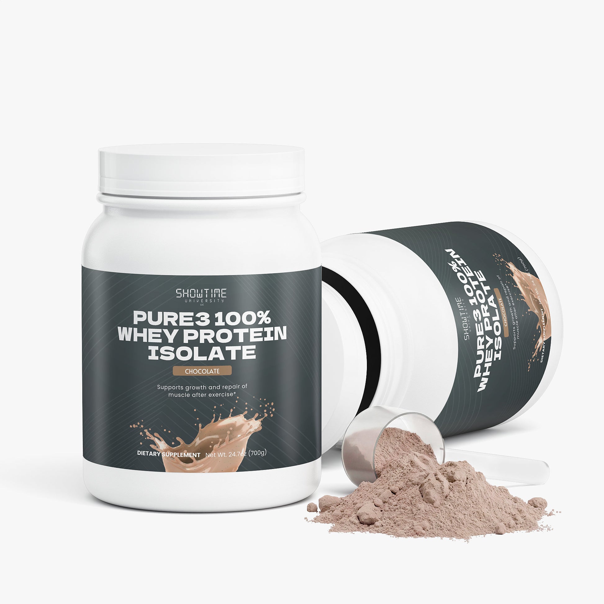 Pure3 100% Whey Protein Isolate – Chocolate (700