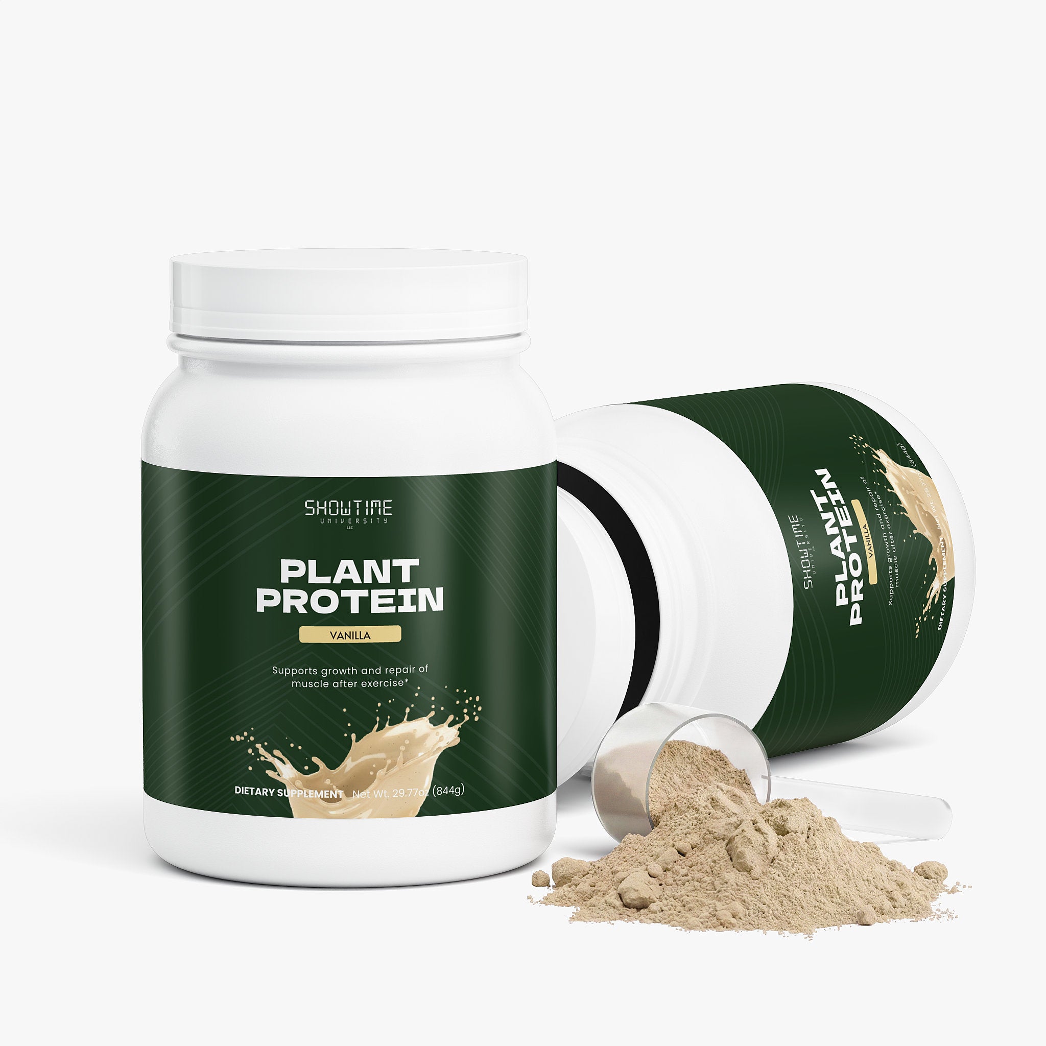 Plant Protein – Vanilla – 29.77 oz (844 g)